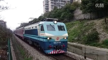 [拍火车]SS8+25G济南-长沙（K1073）广铁沙段 蒋家垅下行