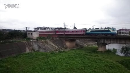 [拍火车]SS8+25G济南-长沙（1073）广铁沙塅 捞刀河下行