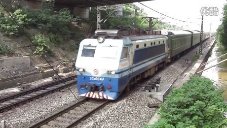 [拍火车]SS8+25G海口-长沙（K408）广铁沙段 新开铺上行