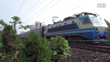[拍火车]SS8+25G长沙-济南[K1074]广铁沙段 开福上行