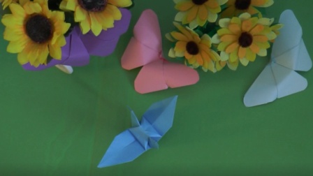 手工制作   千纸鹤的折法你还记得吗？不记得一起来吧