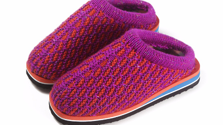 【巧手女工编织坊】双色情侣拖鞋2款教学视频毛线拖鞋教学视频纯手工毛线鞋教学视频