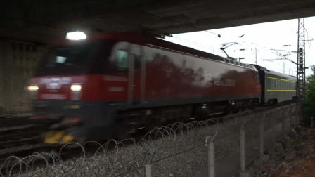 [火车]HXD3D+25T[Z336]南宁-包头 广铁黑石铺站上行