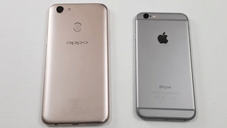 Oppo F5与iPhone6速度测试对比