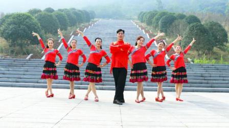 凤凰六哥新舞《山窝窝里飞出一只金凤凰》简单易学特色藏族舞, 看一遍就会!