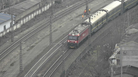[火车]HXD3D+25T[Z162]昆明-北京 广铁沙段 树木岭眺望
