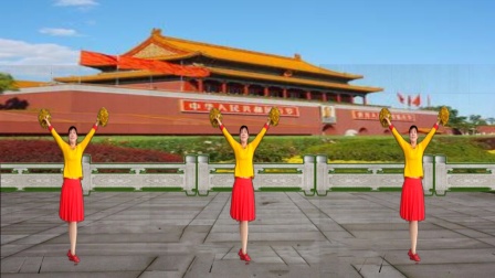 点击观看《阿娜广场舞 爱从北京来 背面》