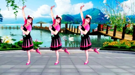 点击观看《吕芳广场舞 亲爱滴DJ 特好听歌好看舞附分解动作舞蹈教学视频》