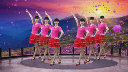 点击观看《阳光溪柳广场舞  小花 当下网红16步 动感简单容易学习的舞蹈》
