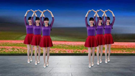 点击观看《阳光溪柳广场舞 新手入门32步广场舞《爱过我的你》新歌新舞, 好听更好看!》