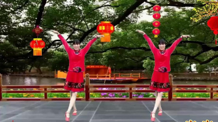 点击观看《代玉广场舞《新年大吉》简单32步舞蹈附教学分解》