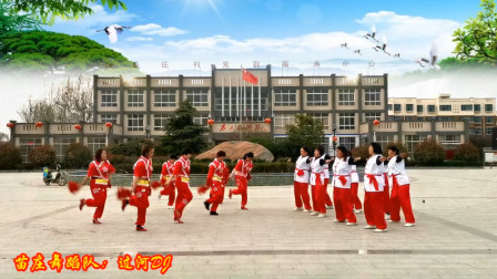 苗庄舞蹈队《过河DJ》网红超火百看不厌，老少都喜欢看团队版