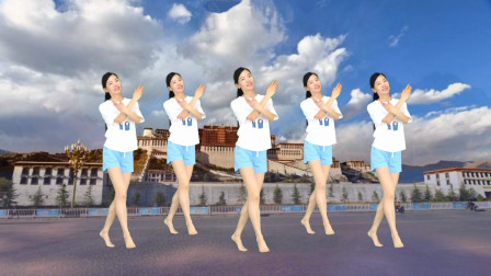 点击观看《简单好学32步步子舞 新生代舞蹈布达拉宫》