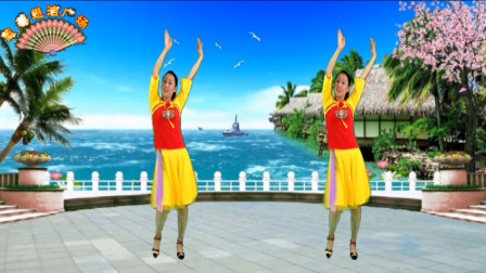点击观看《初学广场舞视频《回娘家》非常喜庆的舞蹈》