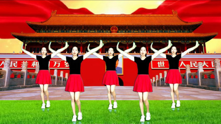 点击观看《鹤塘紫儿广场舞《祖国你好》歌唱祖国舞蹈视频》