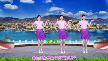 点击观看《河北青青广场舞教学视频 适合中年妇女32步老婆你听我说分解》