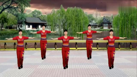 经典广场舞《火火的中国梦》歌曲热情奔放 动感健身 好听更好看