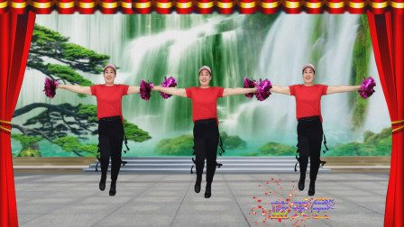 点击观看《蓝天云花球健身操《中国最精彩》》