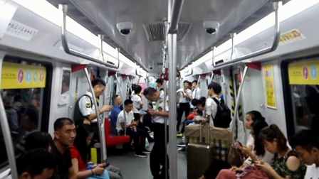 广州地铁4号线(金洲→飞沙角)运行与报站   L5（新车）.（04×93-94）