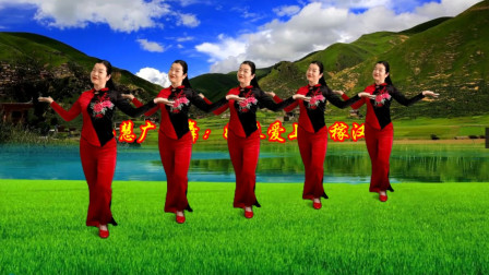 点击观看《陕北民歌精选《妹妹爱上庄稼汉》教学视频 小慧广场舞》