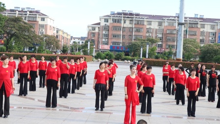 宜兴春之路水兵舞蹈团高塍分团周年庆活动果果吉特巴单人舞表演
