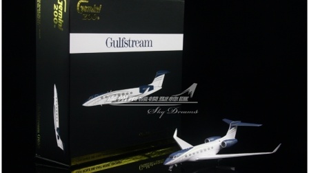 GeminiJets G2GLF888 Gulfstream 湾流 G650 N653GJ 1:200