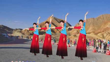 藏歌广场舞《卓玛》又火了！老歌新跳，回忆满满