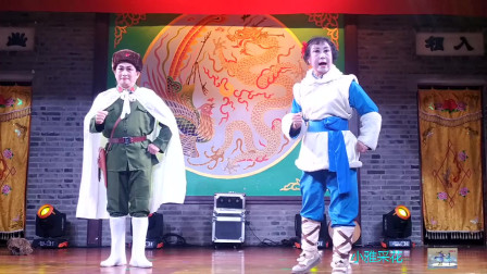 现代京剧《智取威虎山》选段，《只盼着深山出太阳》；她唱得很棒