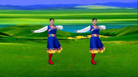 玫香广场舞 合集6 藏族风情广场舞《吉祥》优美大气，歌声嘹亮豪迈