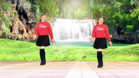 入门精选广场舞《中国美草原美》歌声悠扬动听，舞步简单大气！