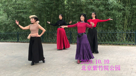 相约紫竹舞蹈队，【老歌经典、舞姿潇洒】 广场舞《金梭和银梭》