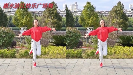 火爆网络歌曲《白狐》抒情优美的32步广场舞