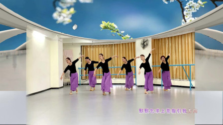 郑州宁宁广场舞《爱的供养》正背面附教学