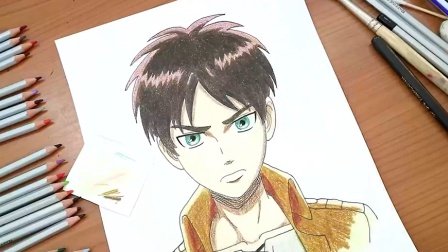 大鼻孔简笔画 快拿起画笔，和我一起画进击的巨人