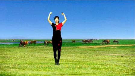 阿采原创广场舞 第四季  广场舞教学视频 一步一步教您跳舞蹈《唱支山歌给党听》建党100周年
