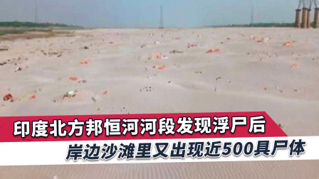 环球时报军事 第四波疫情或暴发，印度沙滩惊现500具尸体，鸟类和狗聚集蚕食
