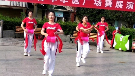 安陆市黄月亮舞蹈队庆祝建党百年华诞广场舞《中国美》