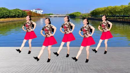 玫香广场舞 第二季  网络流行广场舞 新歌新舞《山卡拉的家》水兵舞风格，歌声悠扬动听