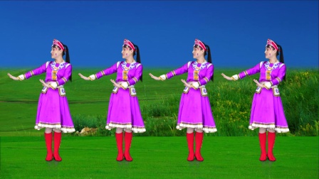 《站在草原望北京》广场舞新跳法，简单又好看，你学会了吗？
