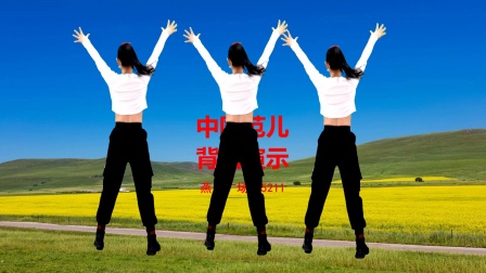 燕子广场舞之流行健身操 背面健身舞《中国范儿》喜迎新年新气象，中国加油