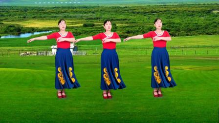 玫香广场舞 第五季  民族风格舞蹈 广场舞《美丽的草原我的家》天籁之音，百听不厌