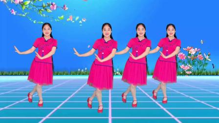 情歌广场舞《爱不停息》经典32步，优美动听，杨美华演唱