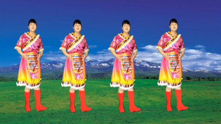 民族风广场舞《我要去西藏》乌兰托娅演唱，悠扬动听，令人陶醉