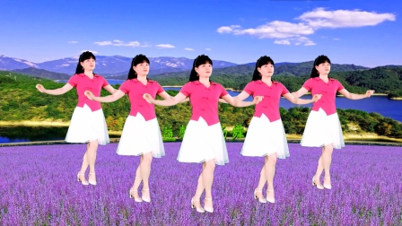广场舞完整版《我的玫瑰卓玛拉》网络流行舞64步，附背面示范