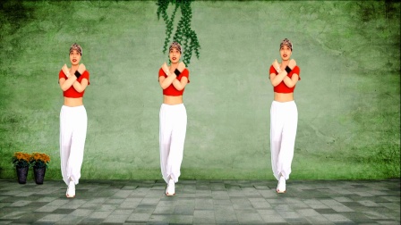 《心爱的卓玛》64步中老年人广场舞，时尚好学好跳健身