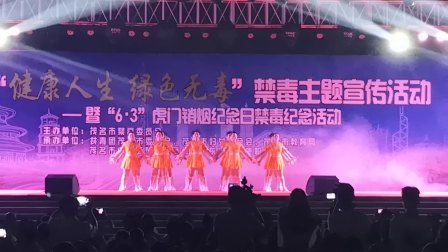 水东镇妇联舞蹈队表演《禁毒舞》