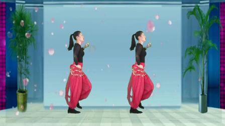 欢快的桑巴广场舞《永远快乐》舞步新颖，跳一跳心情更舒畅！