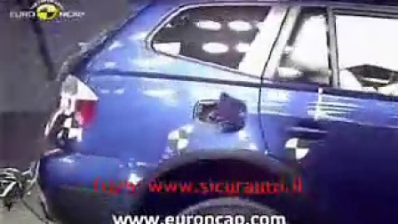 2008款宝马X3 EuroNCAP碰撞测试获四星