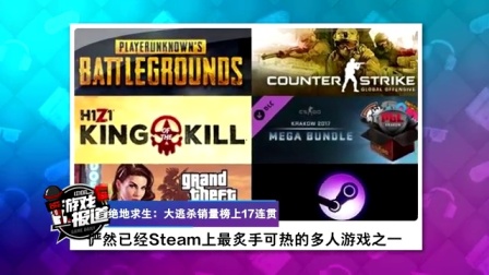 中国游戏报道 2017 吃鸡游戏steam榜上17连贯《命运2》主机版明日开测 127
