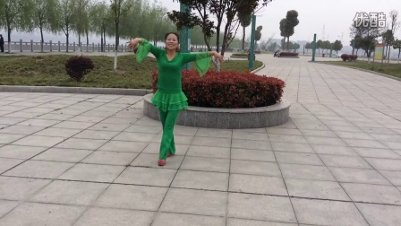 湖北谷城邮政广场心之舞健身队 蓝月谷【个人视频】